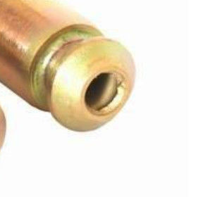 Wheelie Bin Trash Can Replacement Full Hollow Axle With Open End
