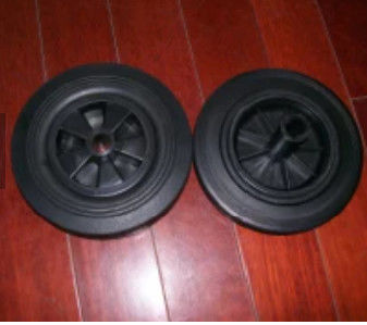 300mm Wheel Trash Can Replacement Plastic Rim Trash Bin Wheel